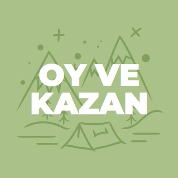 Oy verin ve kazanın green whimsical-line