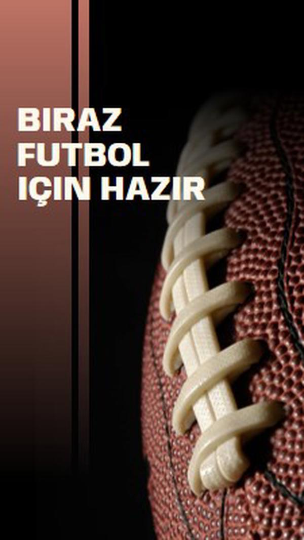 Biraz futbol topu için hazır brown modern-simple