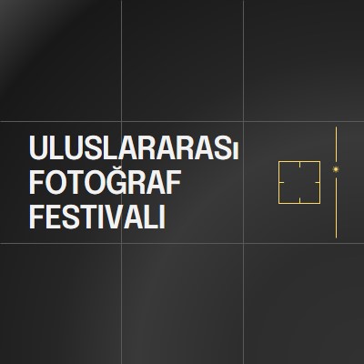 Uluslararası fotoğraf festivali black modern,moody,camera,grid,geometric,pattern