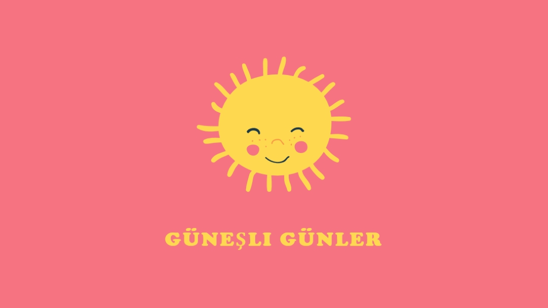 Güneş ışığı durumu pink vintage-retro