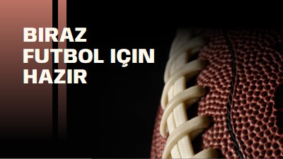 Biraz futbol topu için hazır brown modern-simple