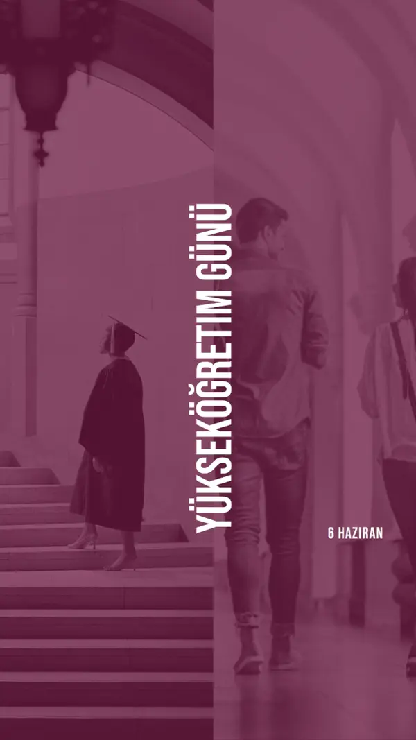 Eğitiminizi yükseltin purple modern-simple