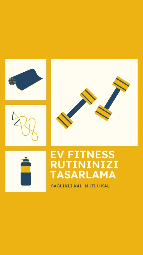Sağlıklı ve mutlu yellow modern-bold
