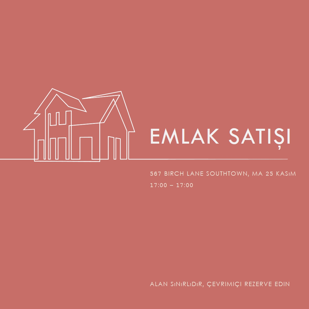 Basit emlak pink modern-simple