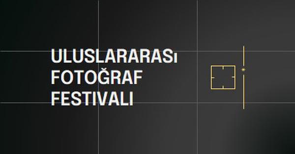 Uluslararası fotoğraf festivali black modern,moody,camera,grid,geometric,pattern