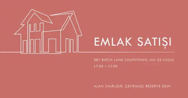 Basit emlak pink modern-simple