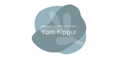 Yom Kippur dilekleri white organic-simple