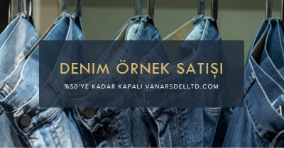 Trendy denim blue modern-simple