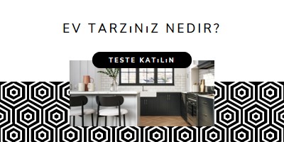 Ev tarzınız white modern-geometric-&-linear