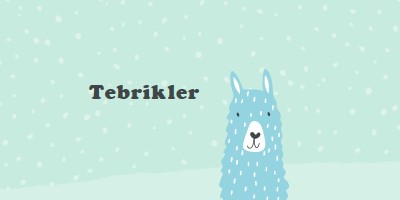 Tebrikler green whimsical-color-block