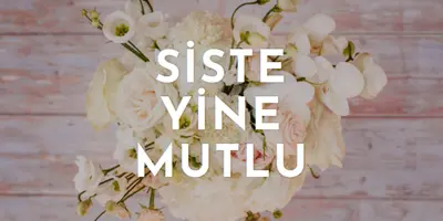 Mutluluk dolu buket purple modern-simple