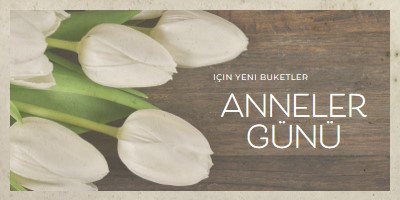 Annenin buketi brown modern-simple