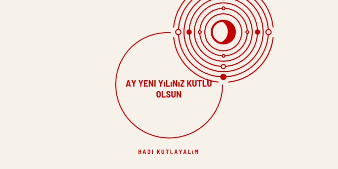 Ay Yeni Yılı'nı kutlayalım white modern-simple