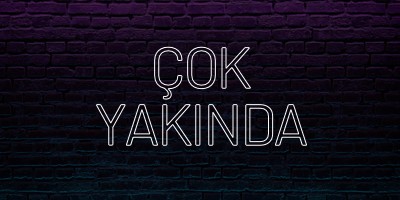 Çok yakında size geliyor purple modern-bold