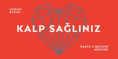 Kalp sağlığınız red modern-bold