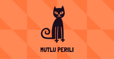 Mutlu perili orange whimsical-color-block