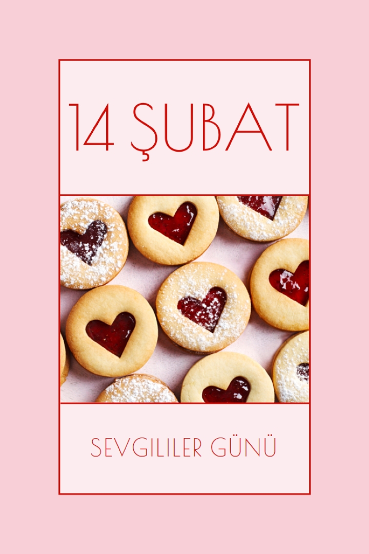 Sevgililer Günü hediyesi pink modern-simple