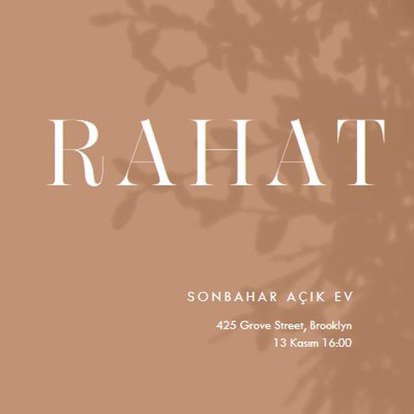 Rahatla brown modern-simple