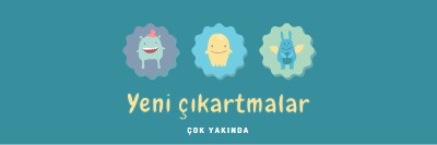 Yeni çıkartmalar yakında sunulacak blue whimsical-color-block