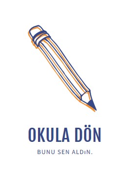 Bunu sen aldın. white modern-simple