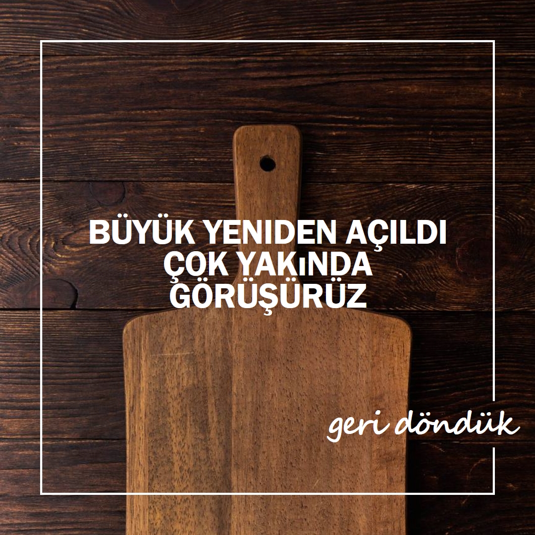 Geri döndük. brown modern-simple