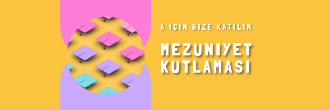 Mezuniyet kutlaması'na katılın yellow whimsical-color-block