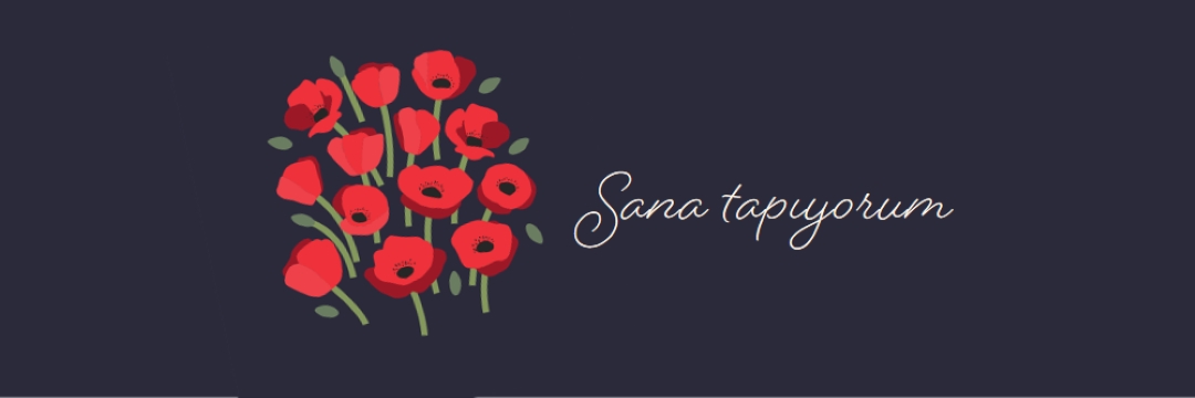 Sana tapıyorum black whimsical-line