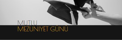 Mezuniyet gününüz kutlu olsun black modern-simple