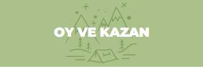 Oy verin ve kazanın green whimsical-line