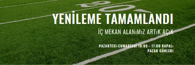 Yenileme tamamlandı green modern-simple