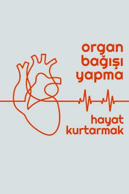 Organ bağışlayıcısı olma blue whimsical-line