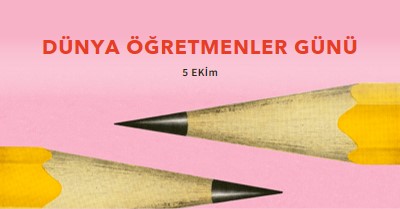 Öne çıkan öğretmenler pink modern-bold