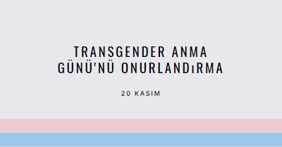 Trans hayatlar önemlidir gray modern-simple