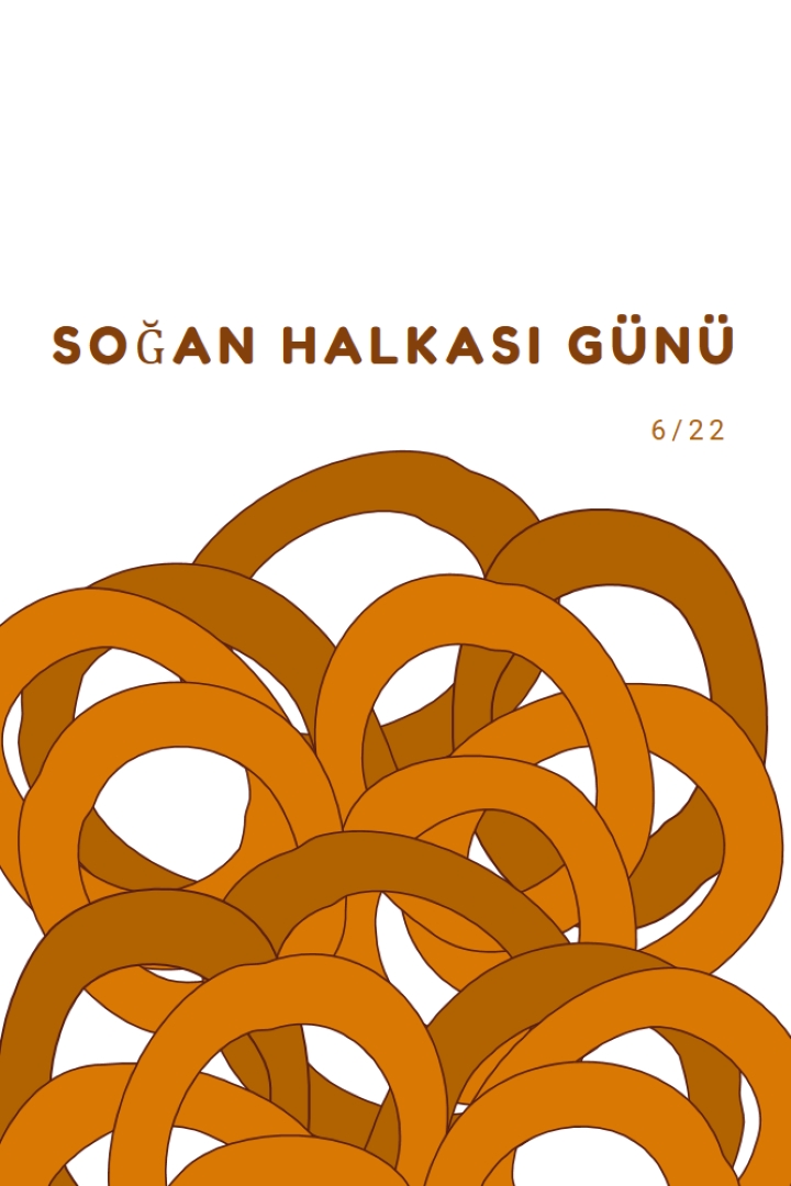 100'lere göre halkalar orange whimsical-line
