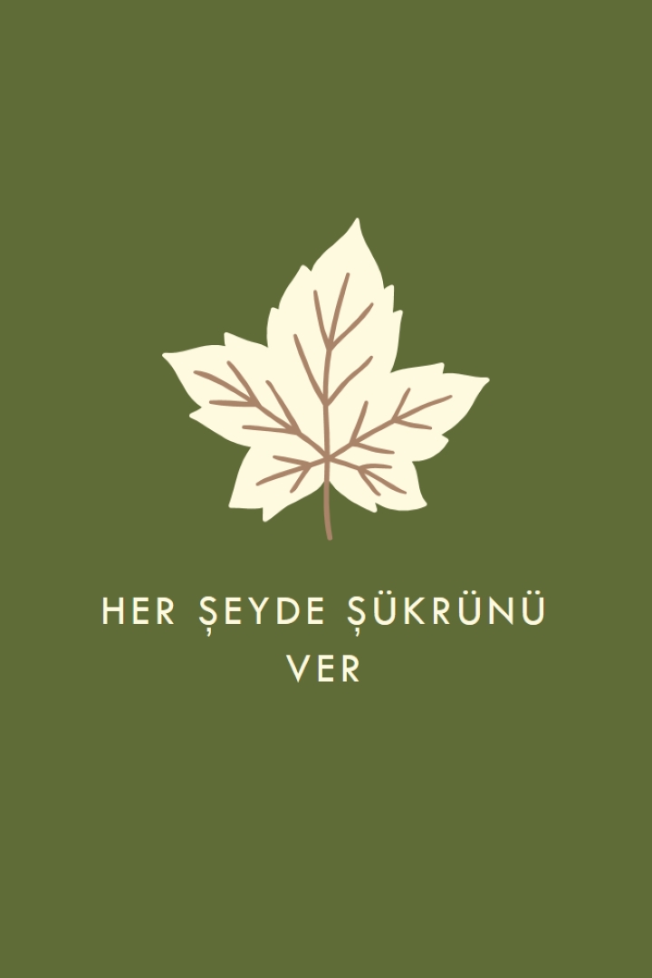 Minnet tutumu green modern-simple