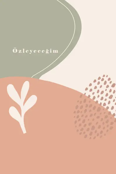 Sizin için özlem orange organic-boho