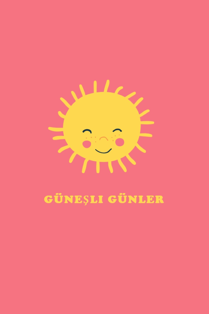 Güneş ışığı durumu pink vintage-retro