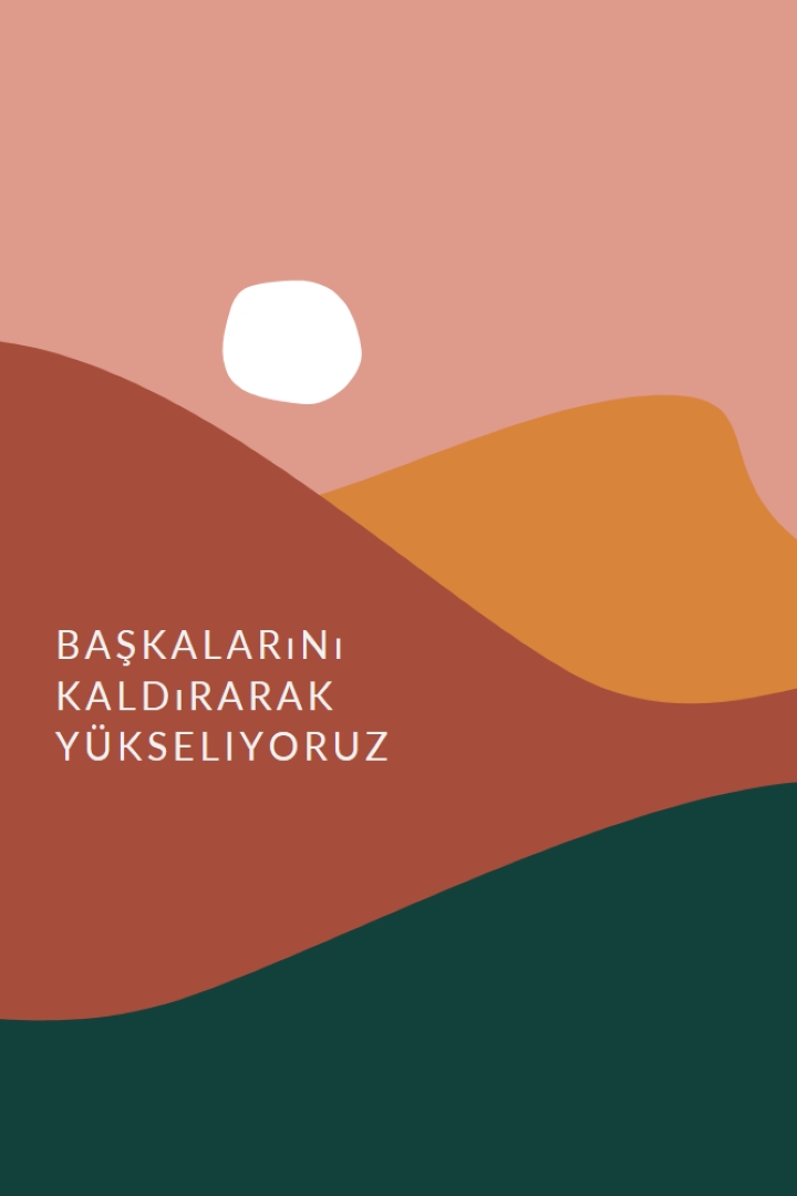 Yukarı kaldıran gün batımı pink organic-boho