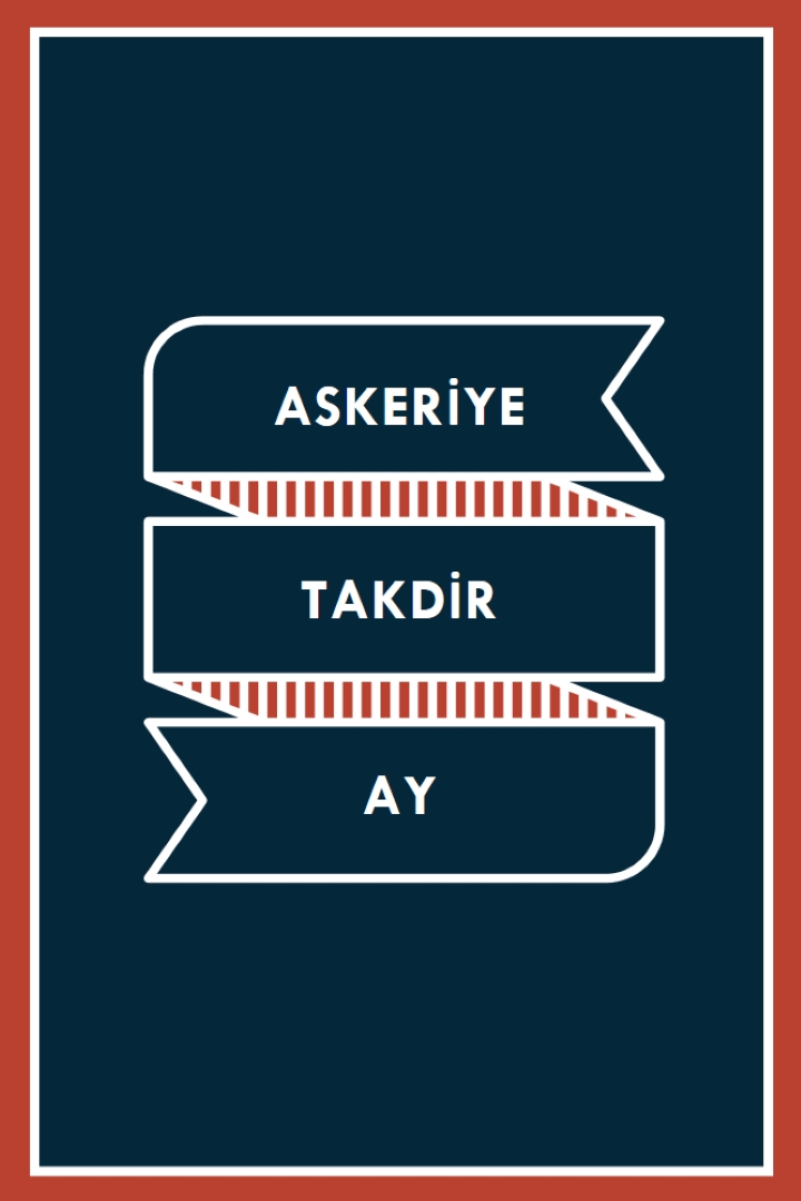 Askeri Takdir Ayını Kutlama blue modern-simple