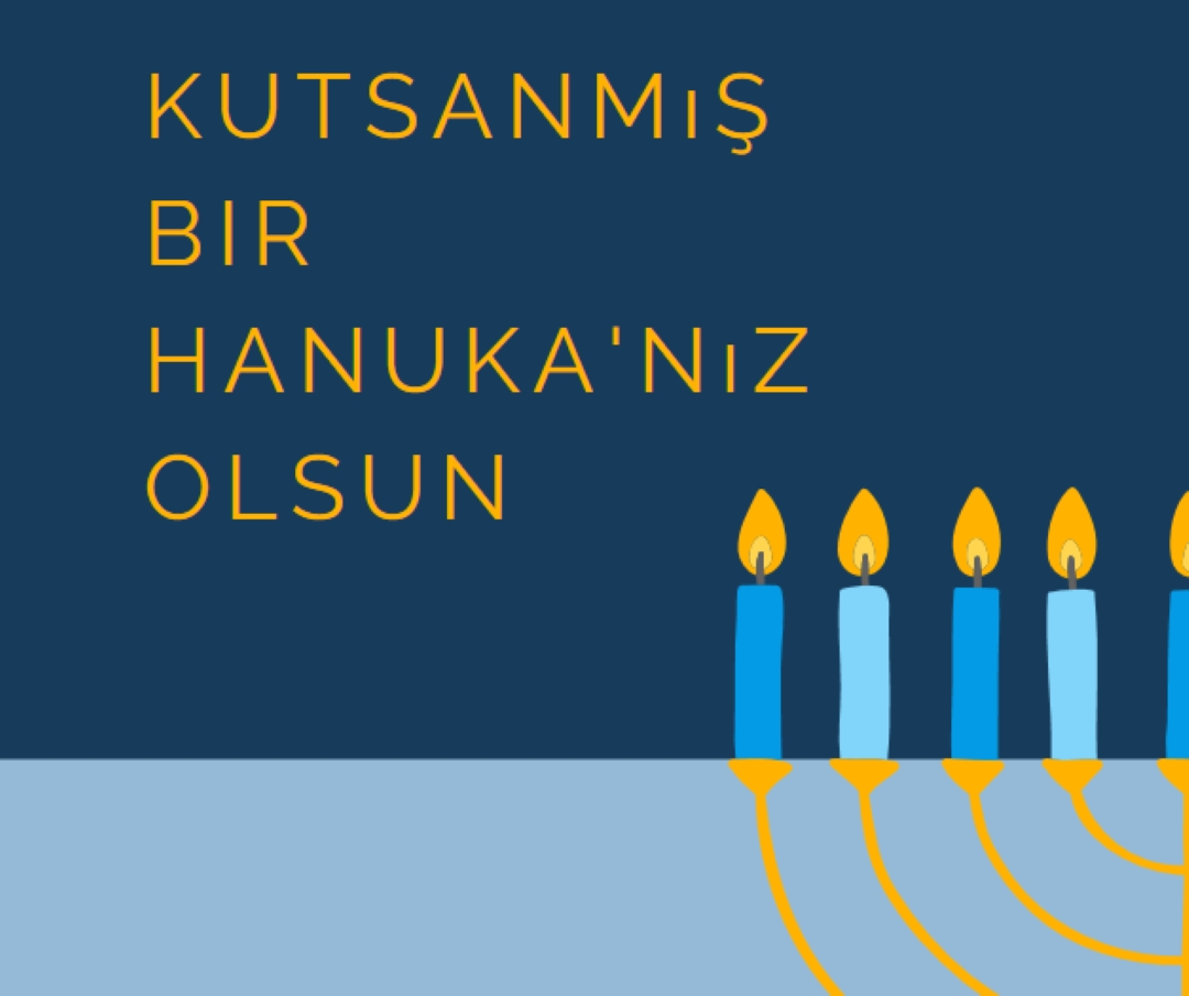 Kutsal Hanuka blue modern-simple