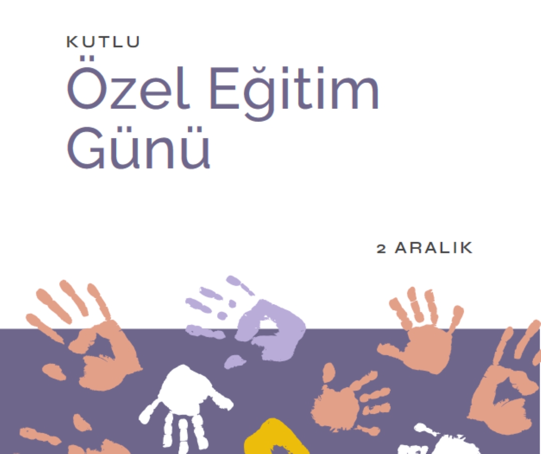 Özel eğitim gününü kutlama purple whimsical-color-block