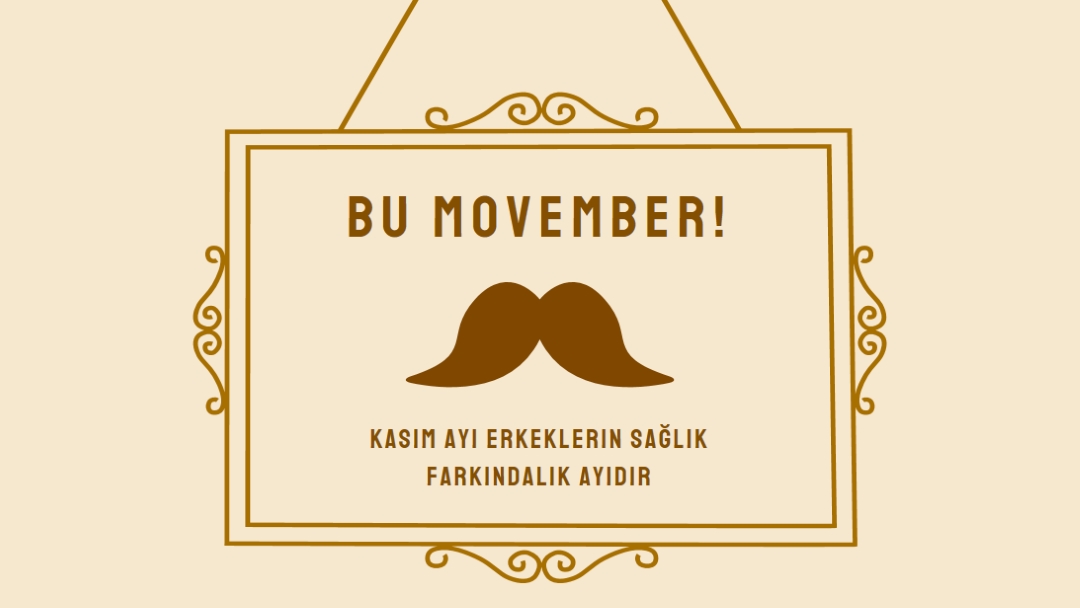 Kasım için bıyıklar brown vintage-retro