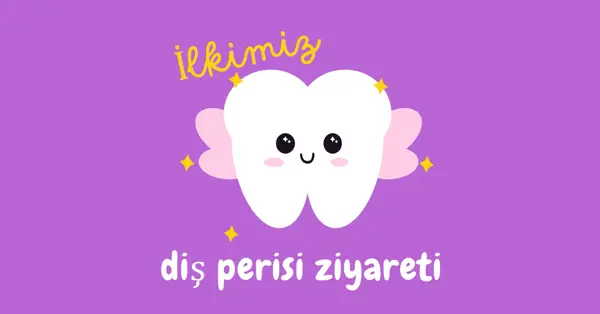 İlk diş perisi ziyareti purple whimsical-color-block