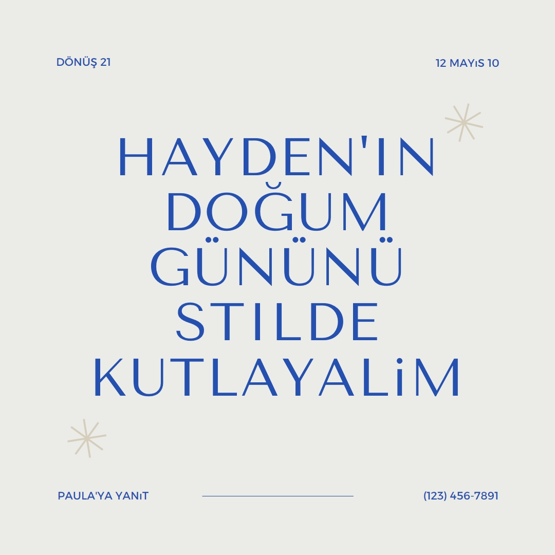 21. doğum günü eğlencesi gray modern,minimal,typographic,contemporary,current,stylish,simple,clean,text-based