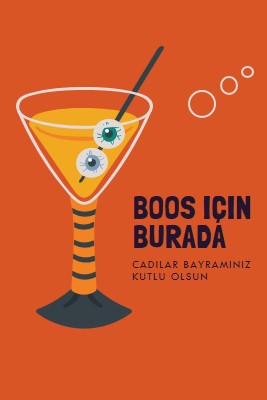 Göz küresi topu orange modern-bold