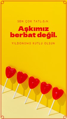 Aşkımız berbat değil. yellow bold,bright,graphic