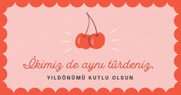 İkimiz de aynı türdeniz. red illustration,retro,playful