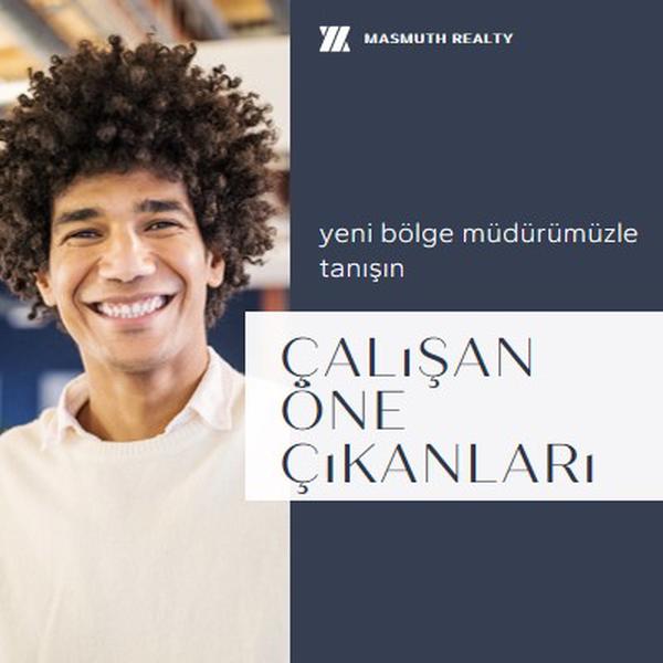 Yeni bölge yöneticisi öne çıkanları blue modern-simple