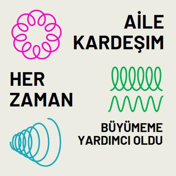 Teşekkür ederim, büyük kardeş. gray modern,bold,typographic