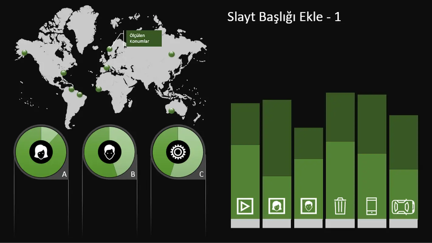 Genel bilgi görseli grafiği modern-simple
